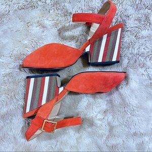 Sacha London Coral heels size 9 like new